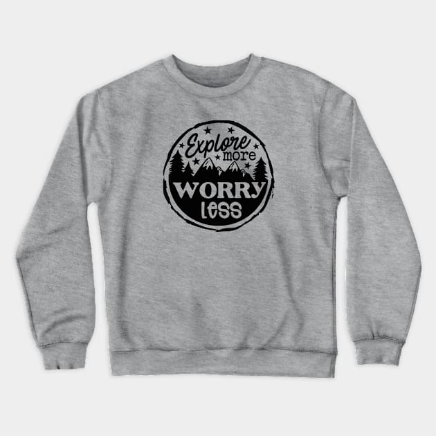 Explore More Crewneck Sweatshirt by WMKDesign